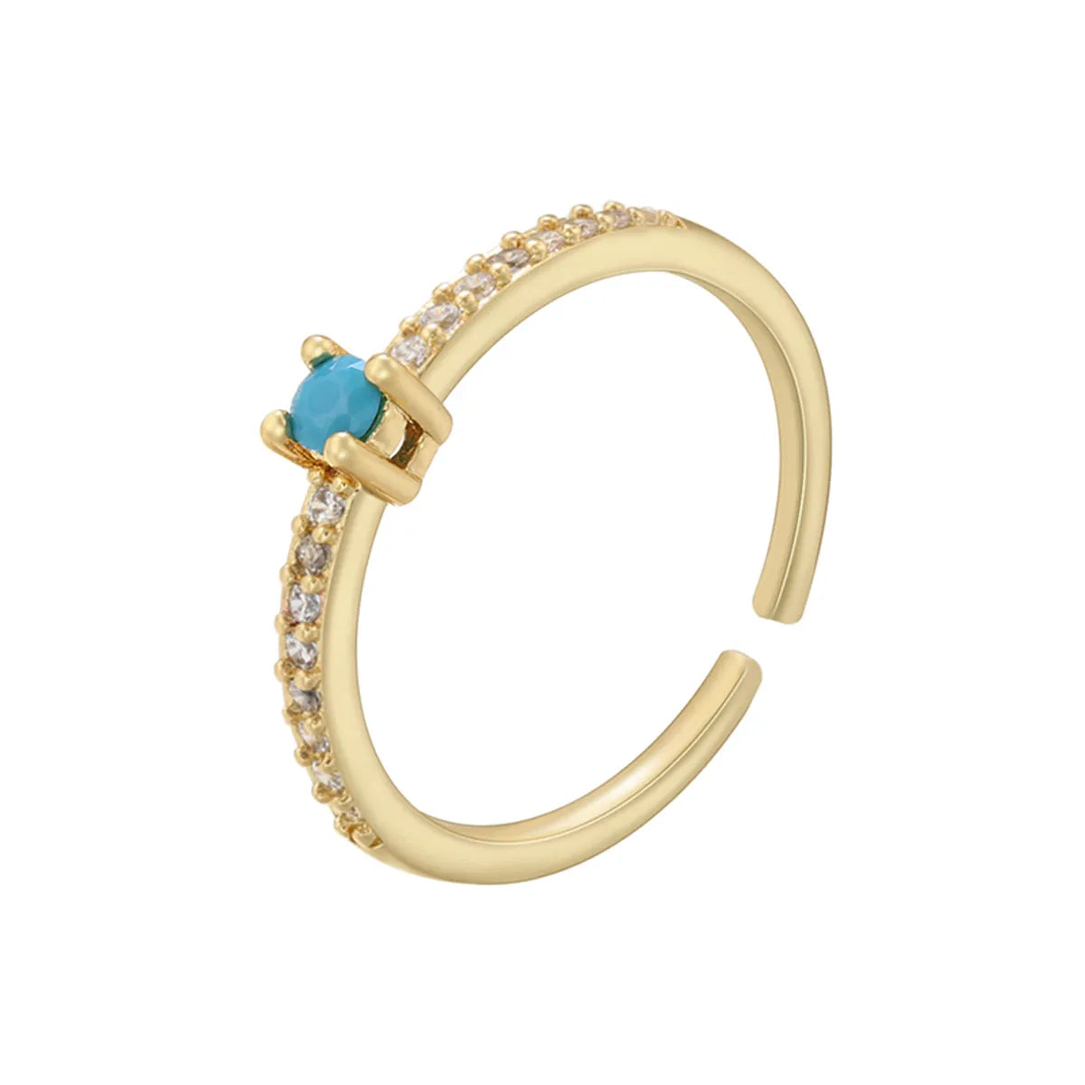 Golden Turquoise Diamond